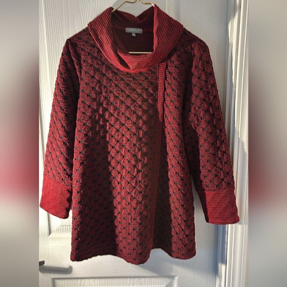 Habitat Deep Red Cowl Neck Sweater